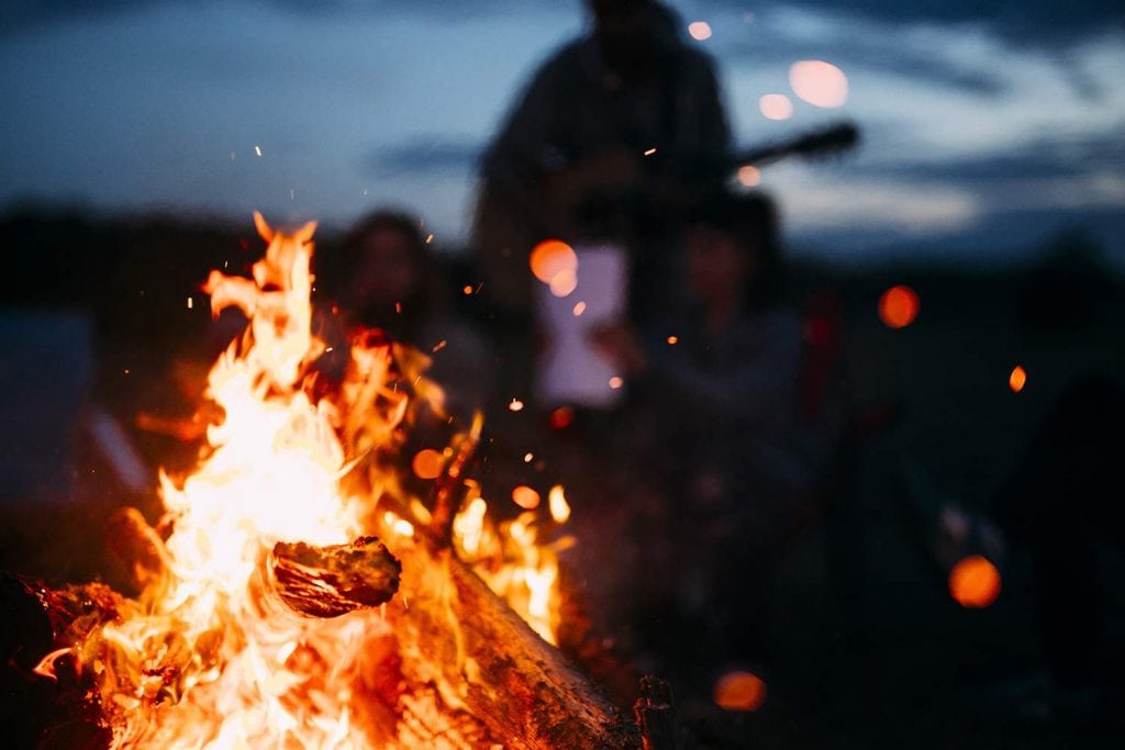 Fraser Island Tour Open Fire